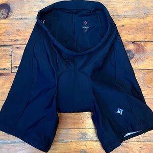 Specialized Women’s Black Padded Cycling Bike Shorts Chamois Size Small